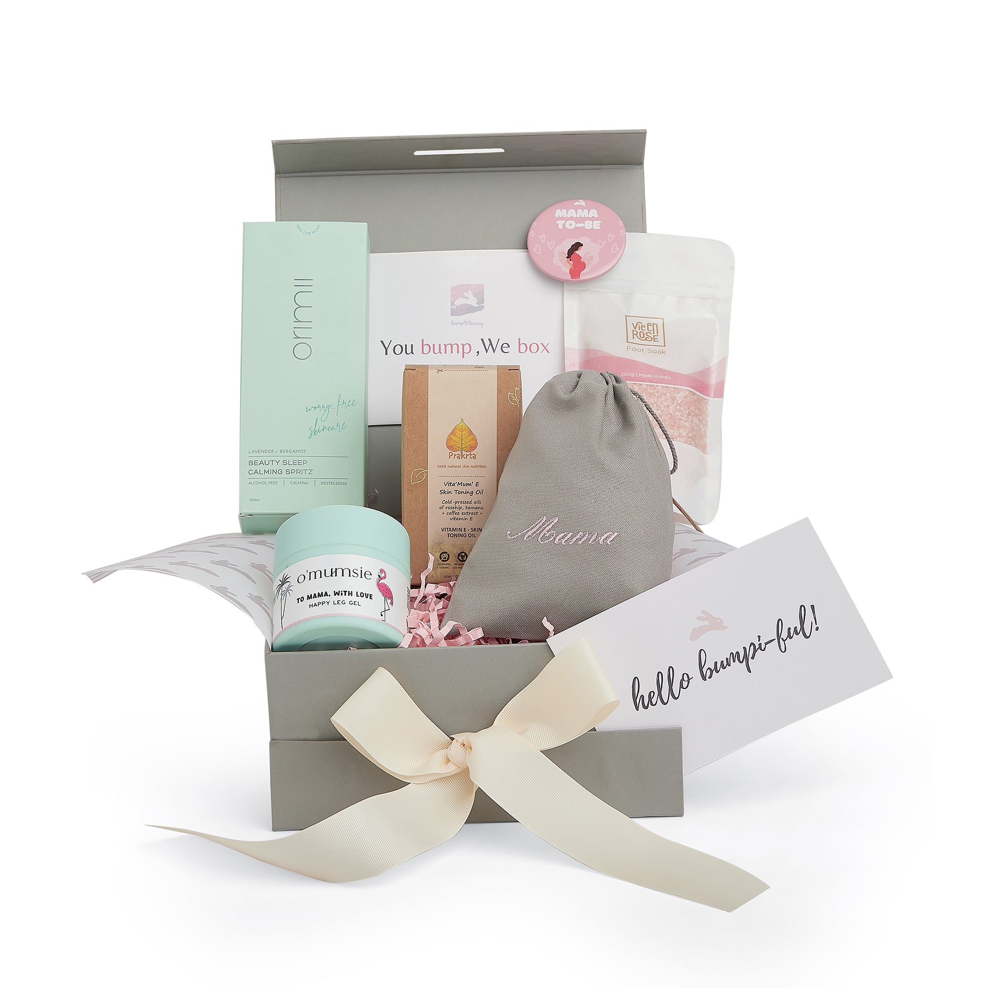 Jasmyn & Greene New Mom Gift Basket with Luxurious Spa Gifts